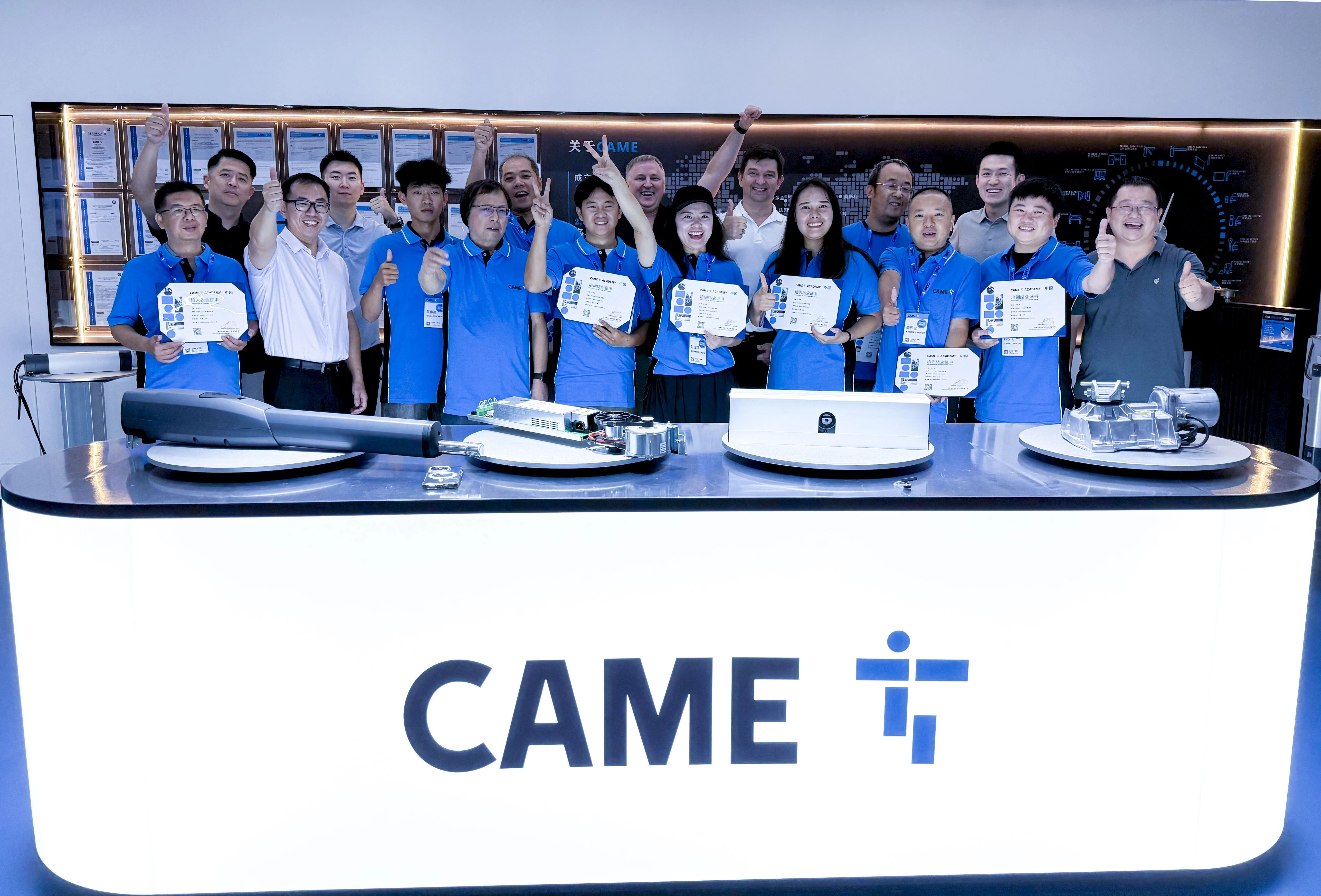 直击开学第一课 | 喀美CAME经销商门机销售培训再升级