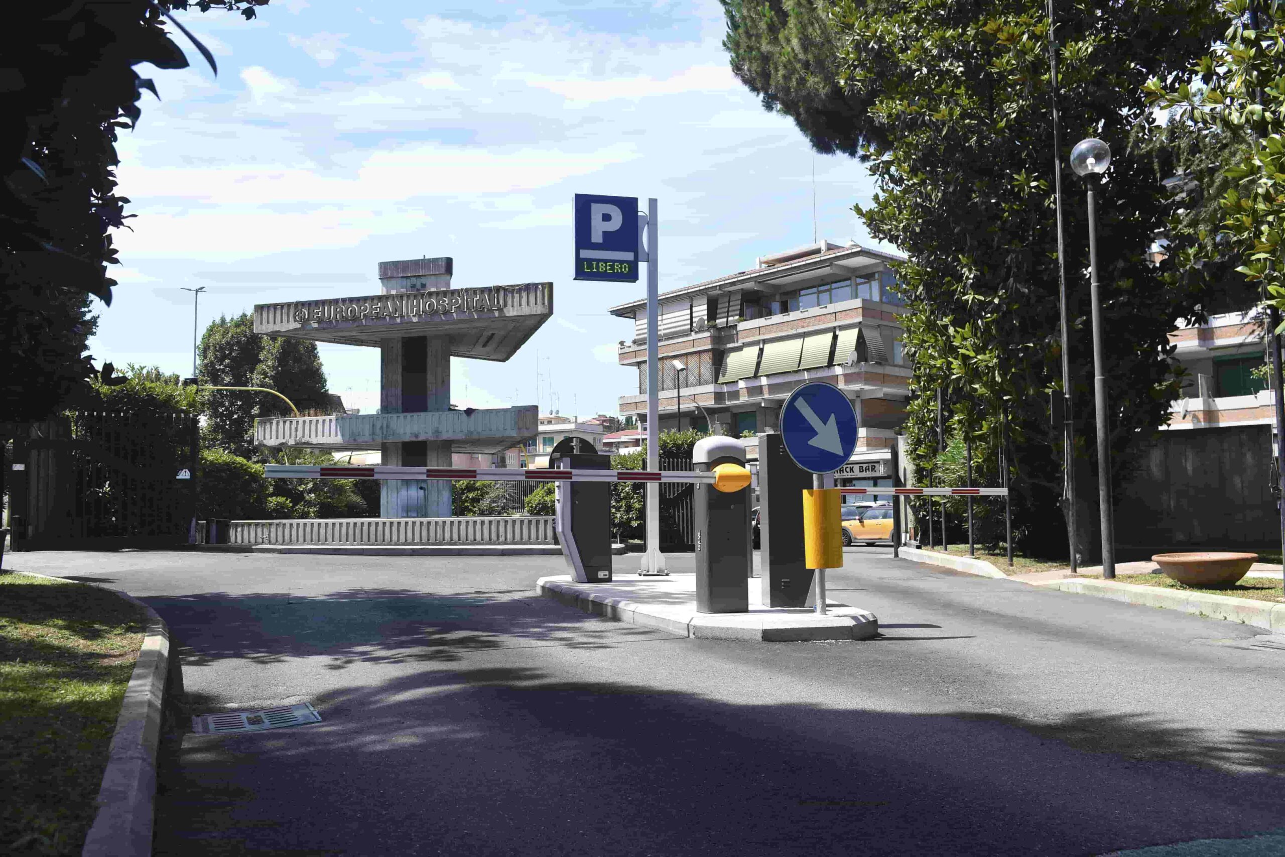 喀美助力意大利三大医院优化停车场管理