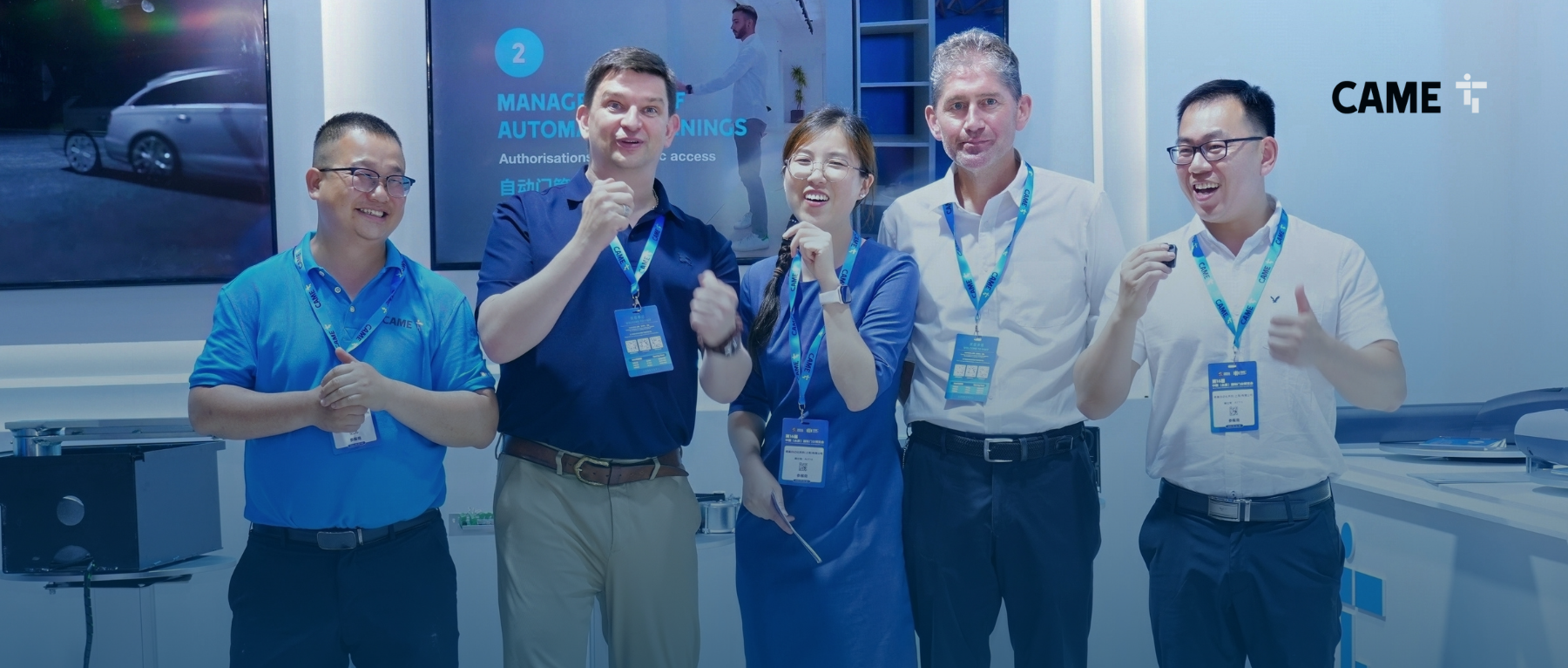 CAME亮相永康门博会，展示意式门控科技